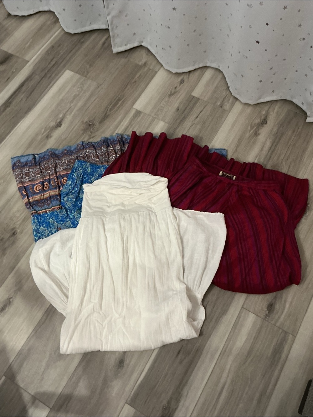 Three Boho Skirts size small